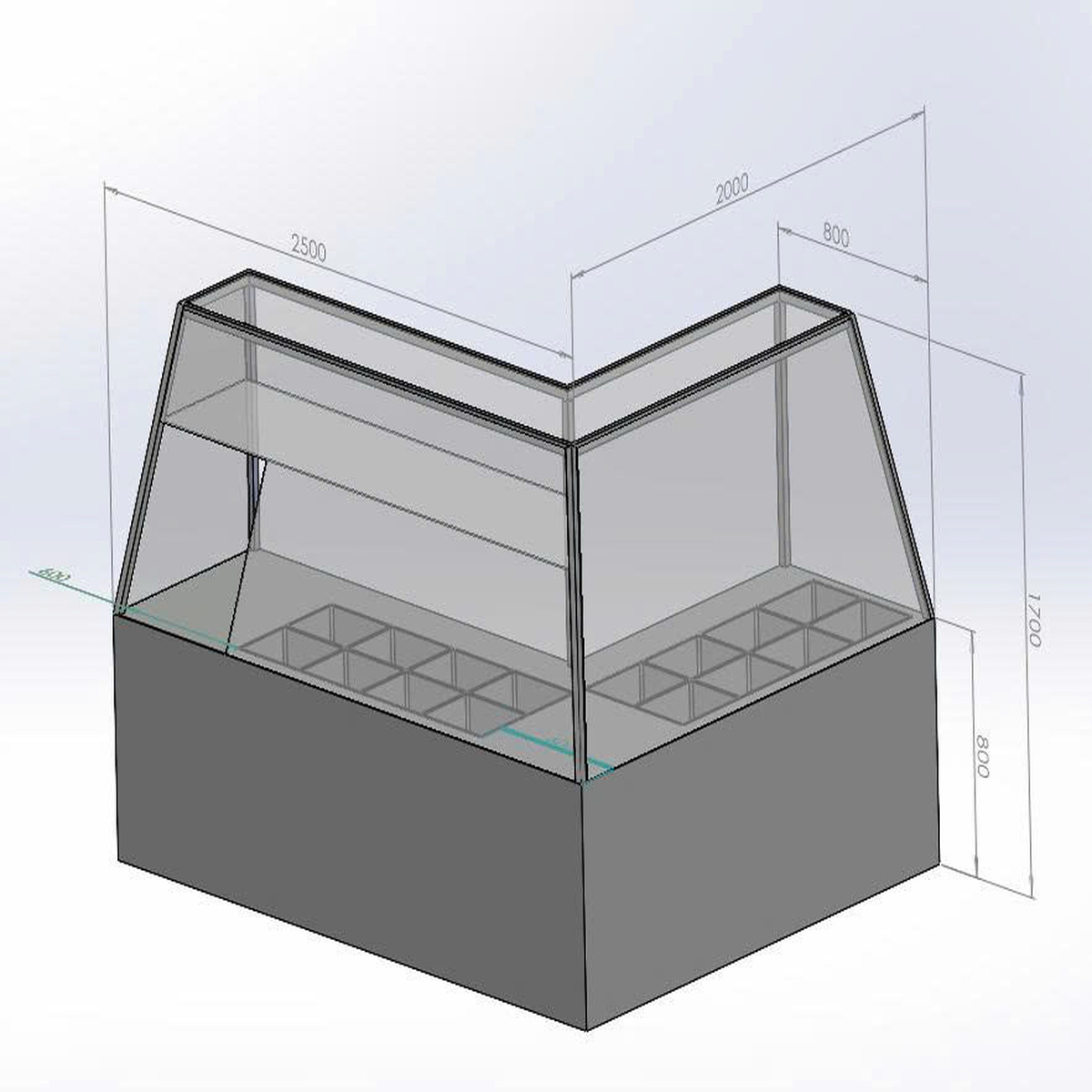 Quầy Hâm Nóng Thức Ăn