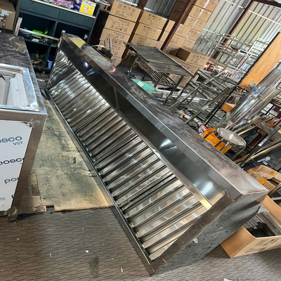 Máng Hút Khói Công Nghiệp Inox (Chụp Hút Khói)